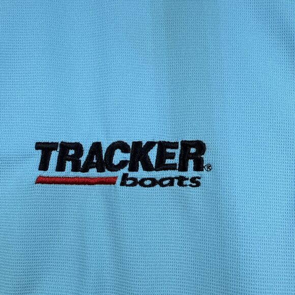 Bass Pro Shops Tracker Boats Polo Shirt Men's XLT World Wide Sportsman Coolmax - Picture 6 of 10